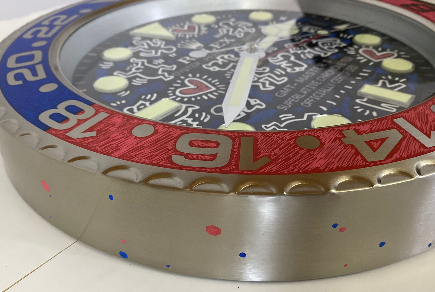 Orologio GMT Keith Custom da Parete X