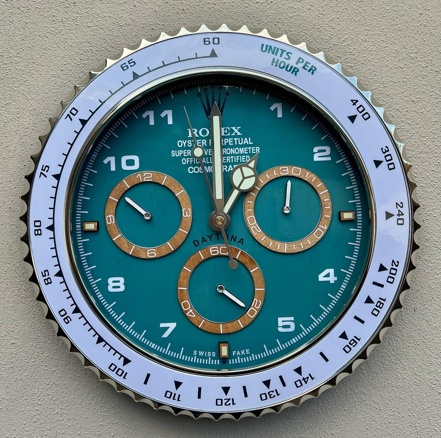 Orologio Day Clear Sea Custom da Parete X