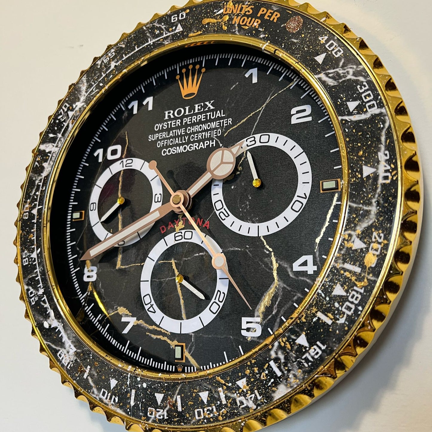 Orologio Day Precious Marble Custom da Parete X