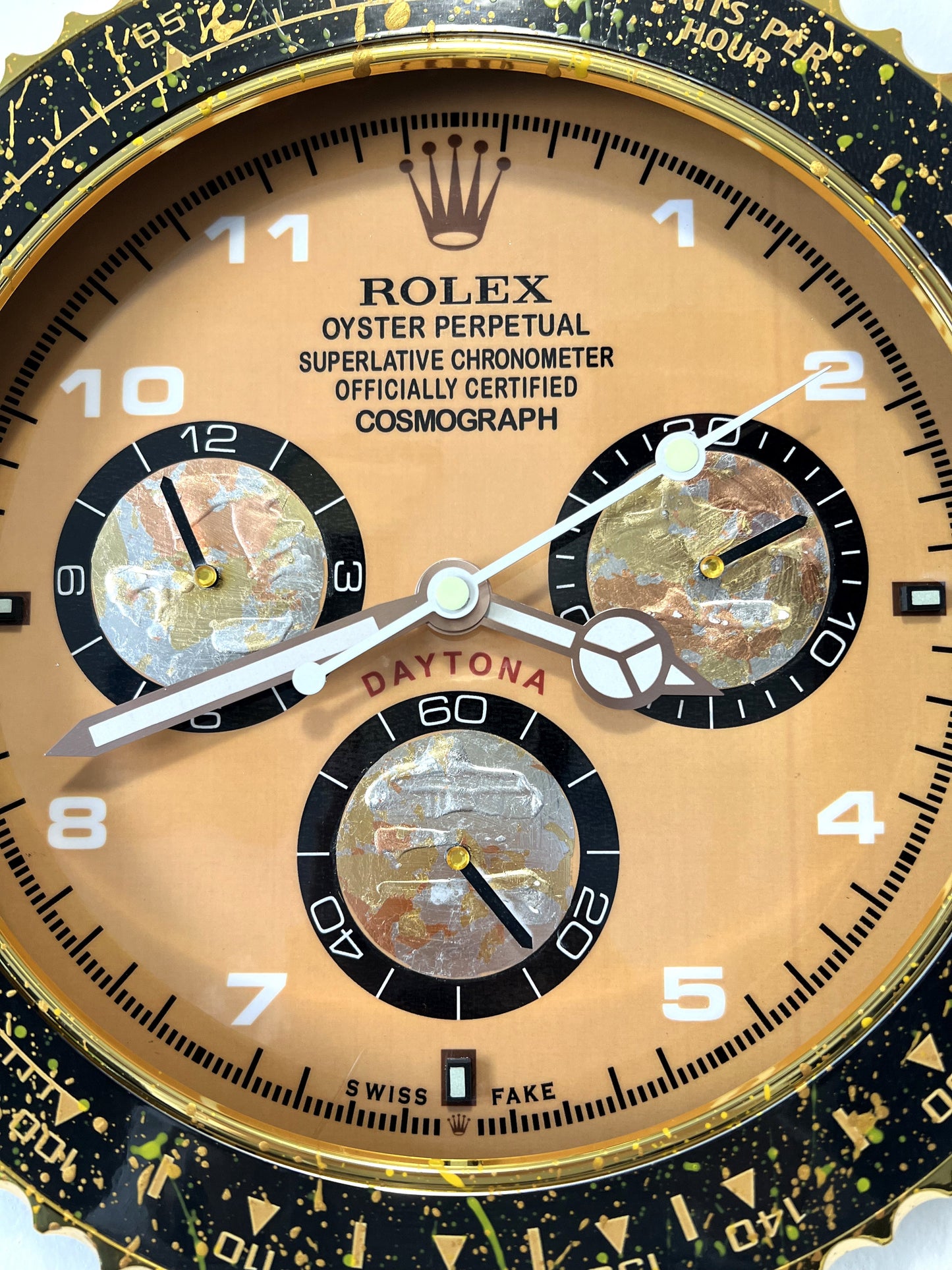 Orologio Day Mandarin Custom da Parete X