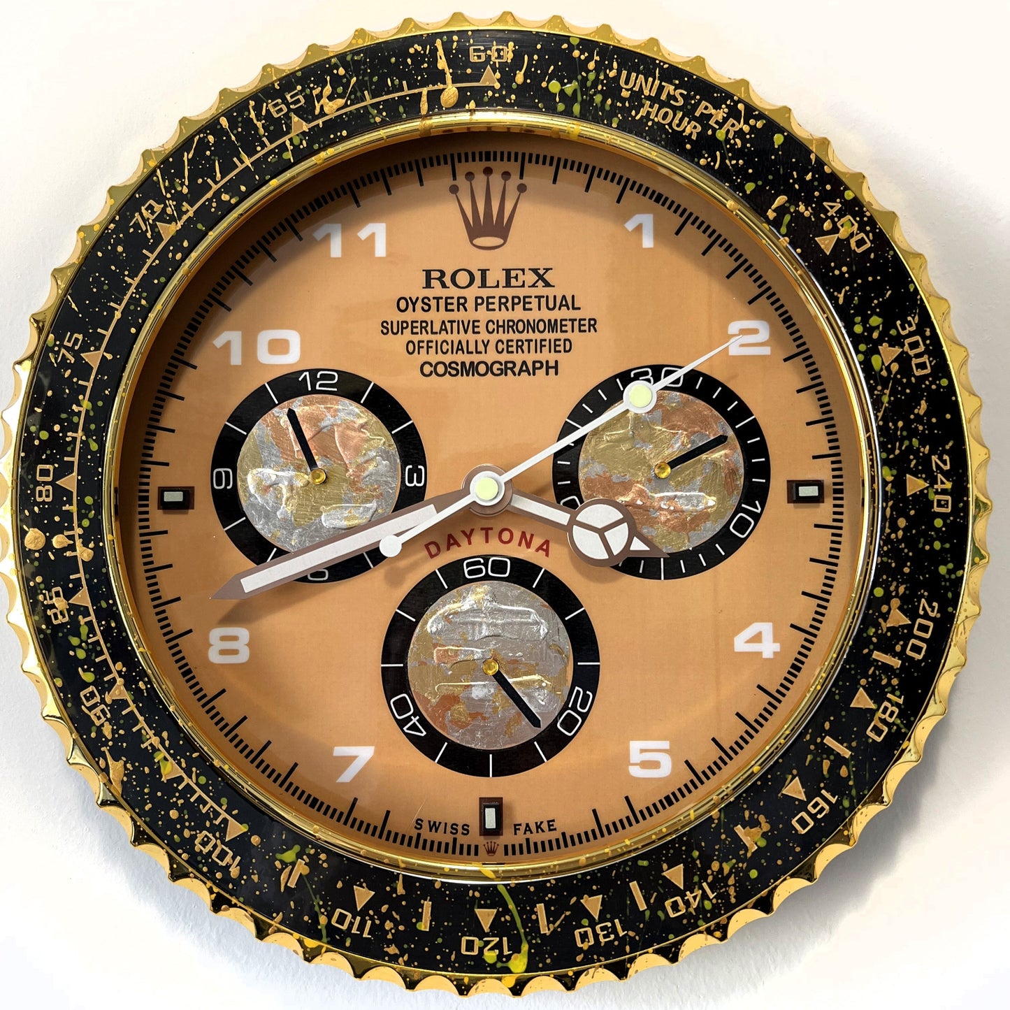 Orologio Day Mandarin Custom da Parete X