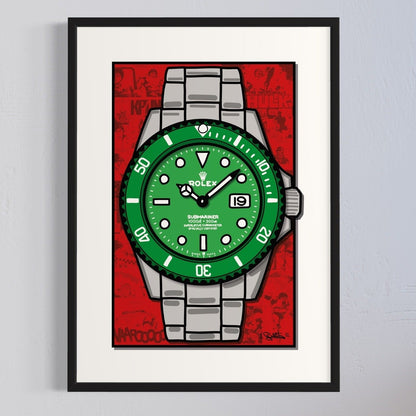 Quadro The Incredible Sub (Opera d'arte 3D) X