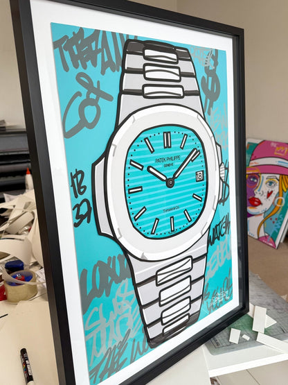 Quadro Tif fanys Patek (Opera d'arte 3D) X