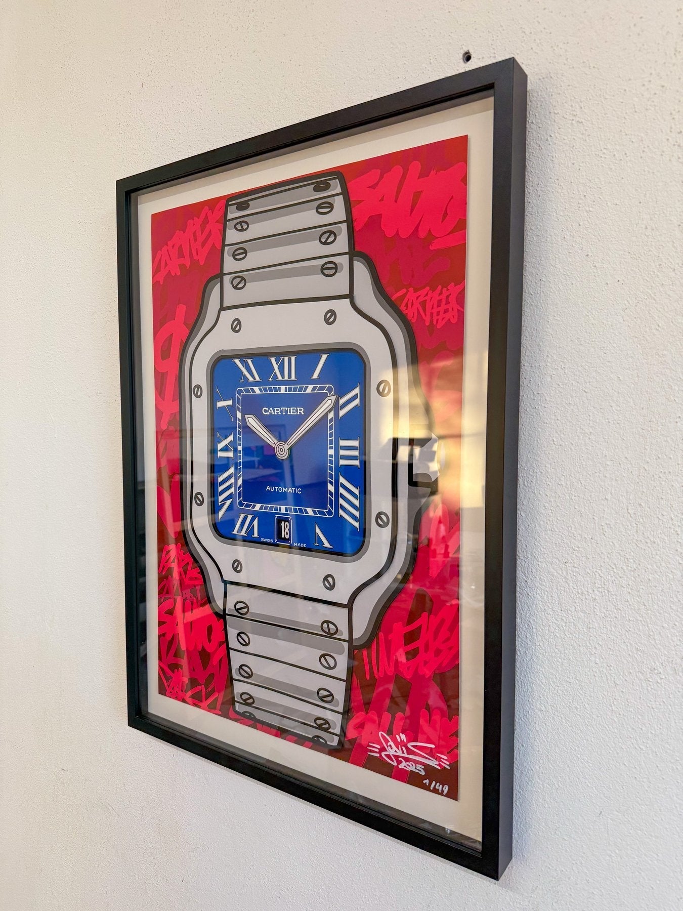 Quadro Santos the Cartier (Opera d'arte 3D) X