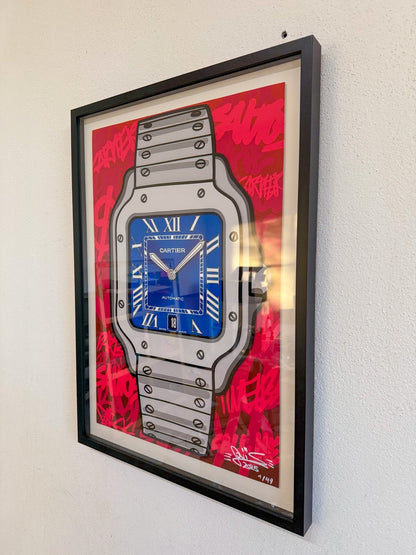 Quadro Santos the Cartier (Opera d'arte 3D) X