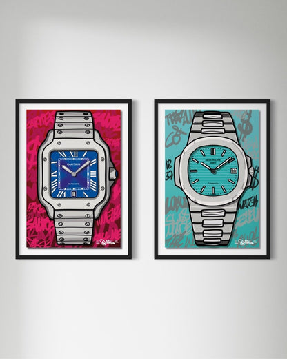Quadro Tif fanys Patek (Opera d'arte 3D) X