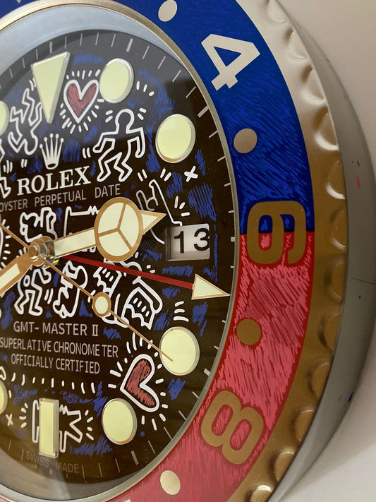 Orologio GMT Keith Custom da Parete X
