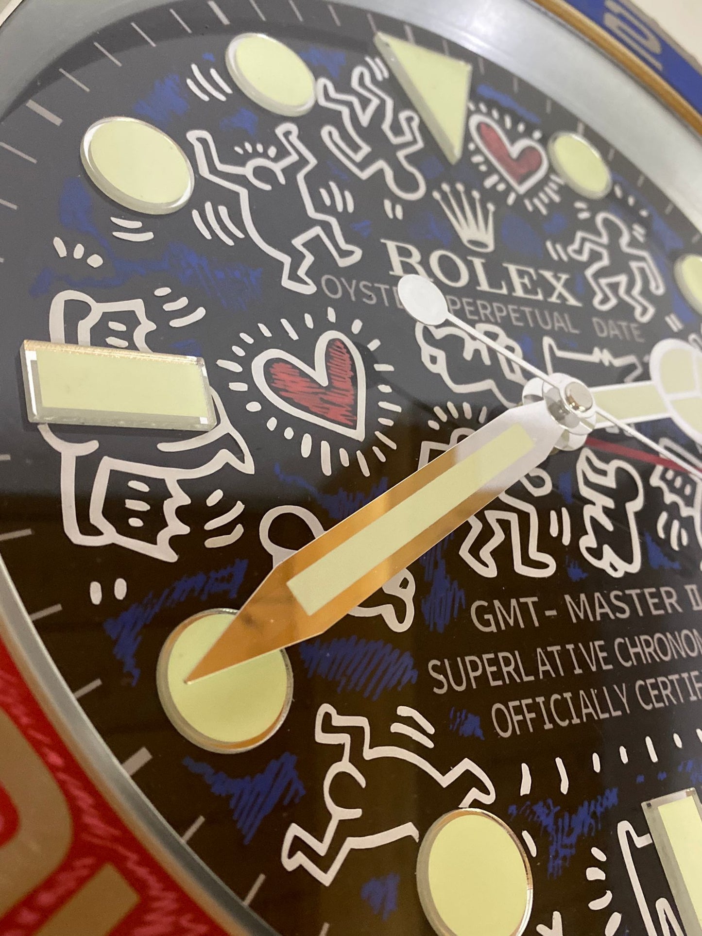 Orologio GMT Keith Custom da Parete X