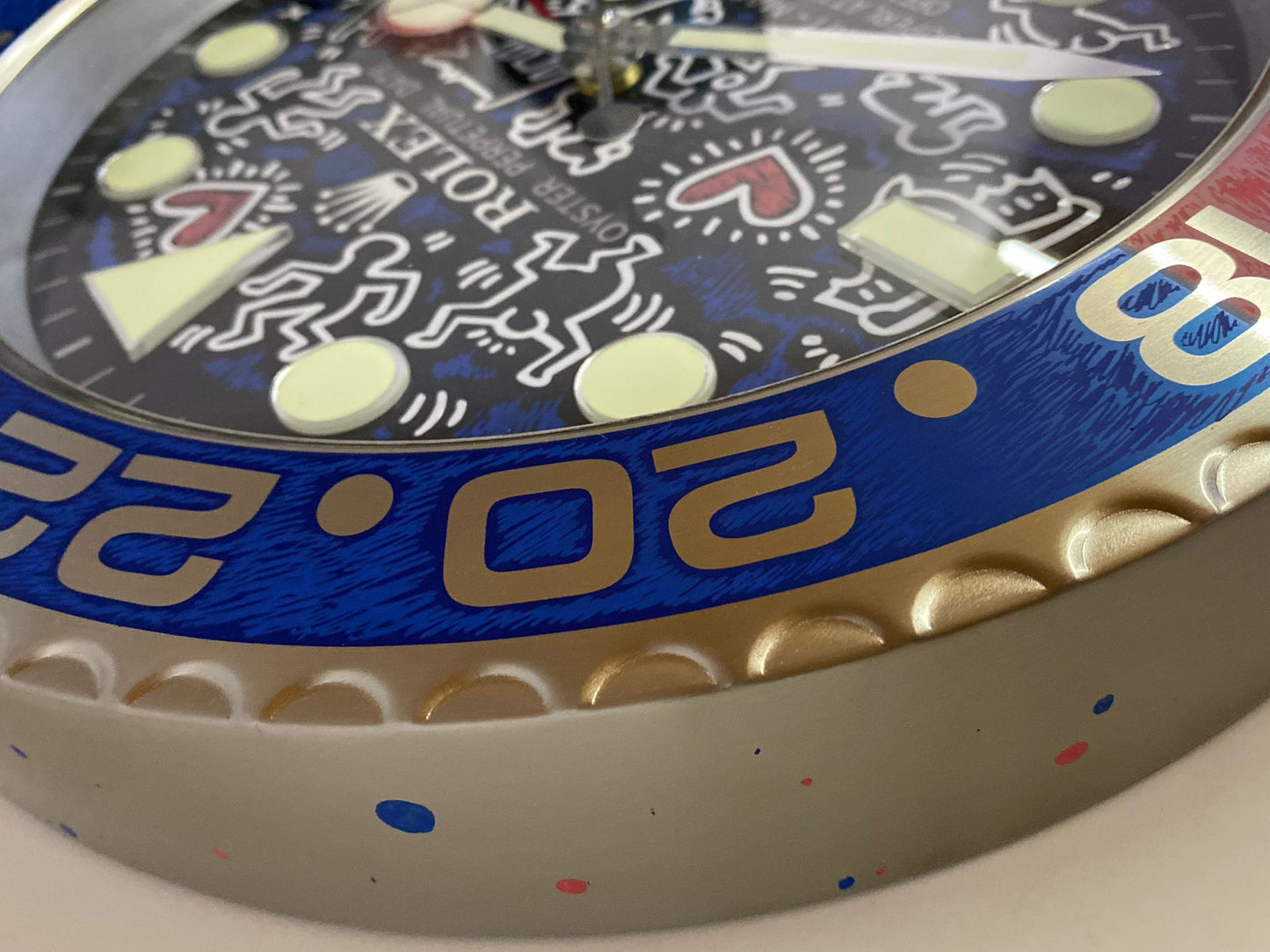 Orologio GMT Keith Custom da Parete X