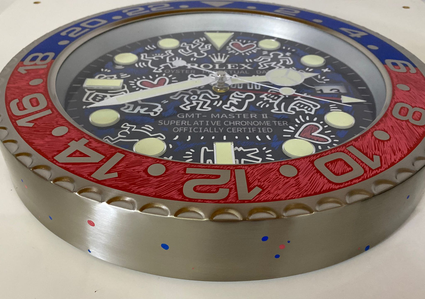 Orologio GMT Keith Custom da Parete X
