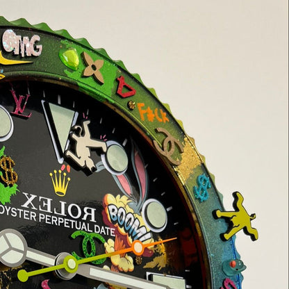 Orologio Sub The Crazy Rabbit Custom da Parete X