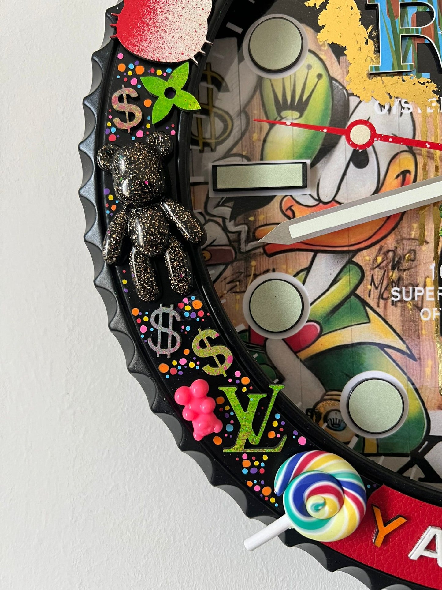 Orologio Sub The Crazy Duck Custom da Parete X
