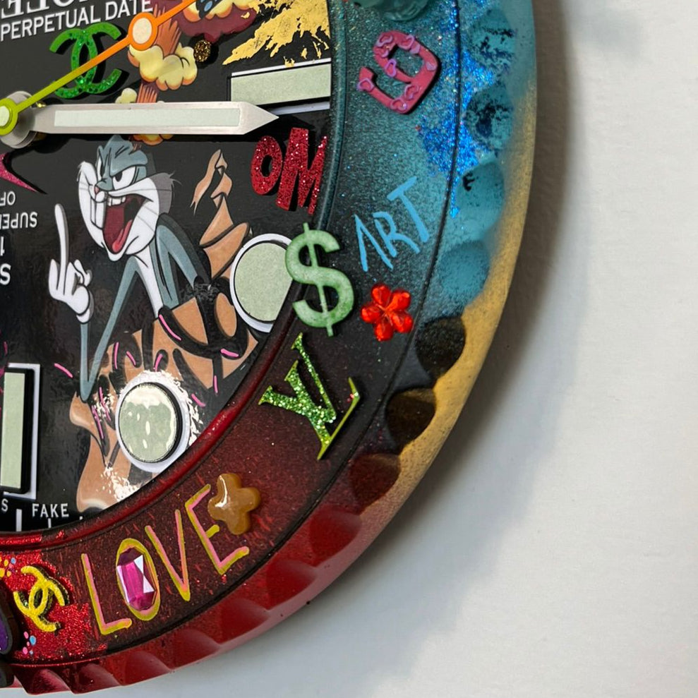 Orologio Sub The Crazy Rabbit Custom da Parete X