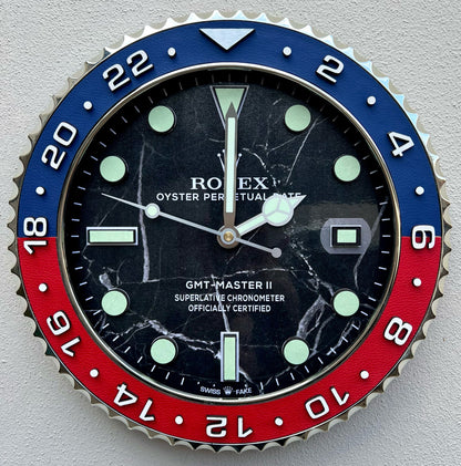 Orologio GMT Marble Custom da Parete X