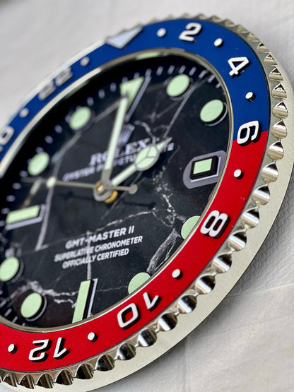 Orologio GMT Marble Custom da Parete X