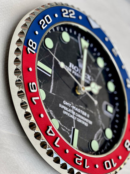 Orologio GMT Marble Custom da Parete X