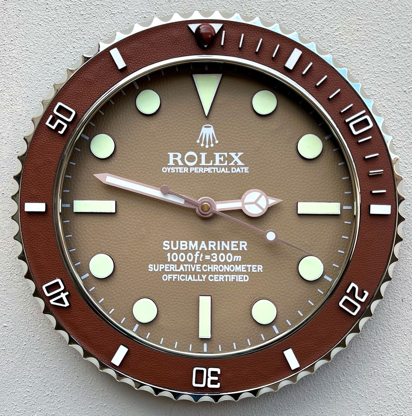 Orologio Sub Sand Custom da Parete X
