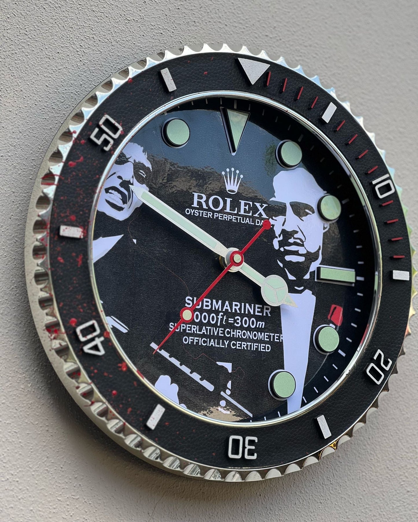 Orologio Sub Scarface Custom da Parete X