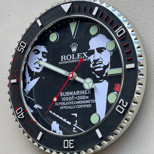 Orologio Sub Scarface Custom da Parete X