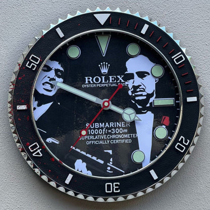 Orologio Sub Scarface Custom da Parete X
