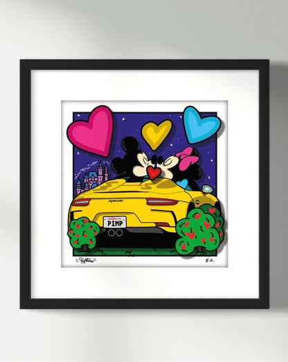 Quadro Incontri Veloci  (Opera d'arte 3D) X