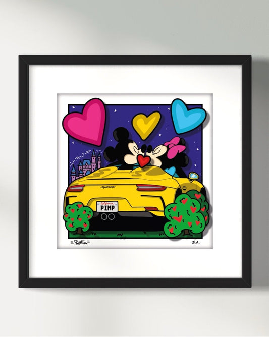 Quadro Incontri Veloci  (Opera d'arte 3D) X