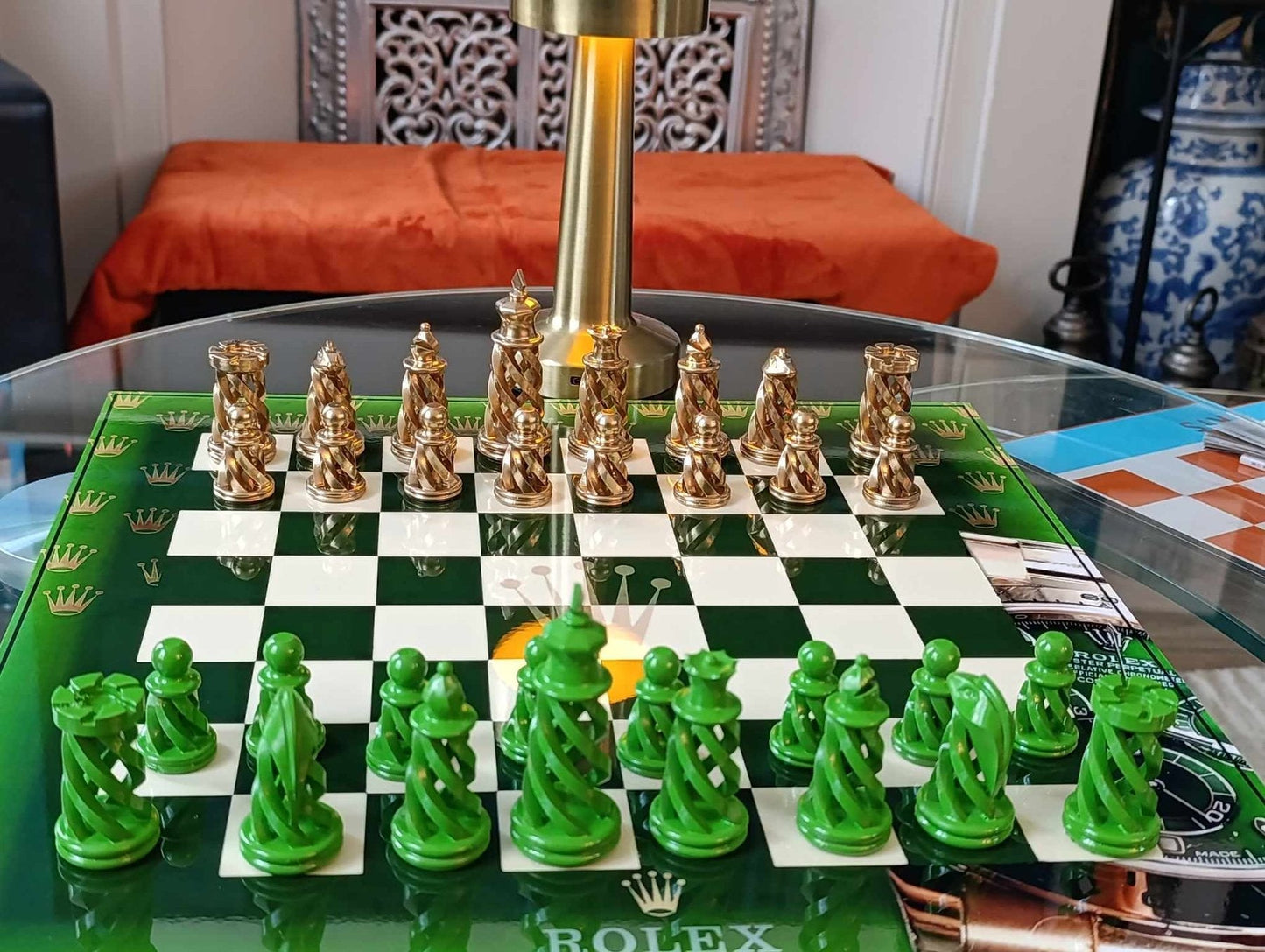 Scacchiera RLX Oro Verde ( Kleiner Artist ) X