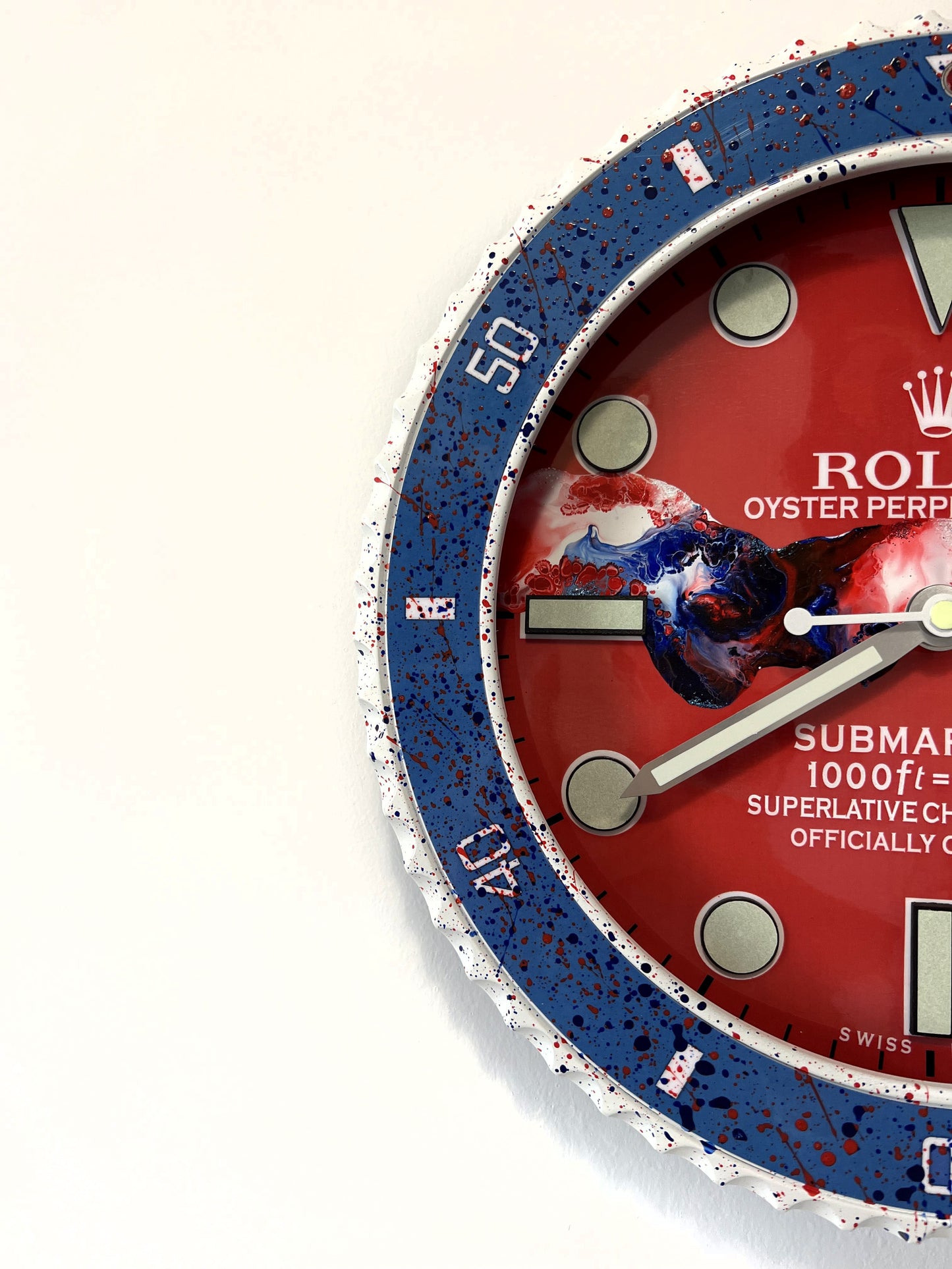 Orologio Sub French Custom da Parete X