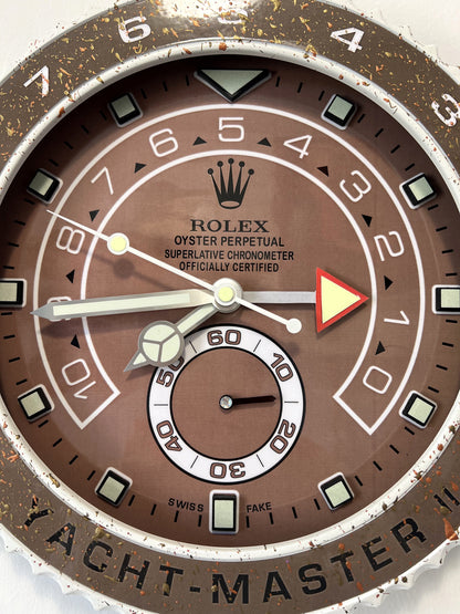 Orologio Yacht The Brown Mountain Custom da Parete X