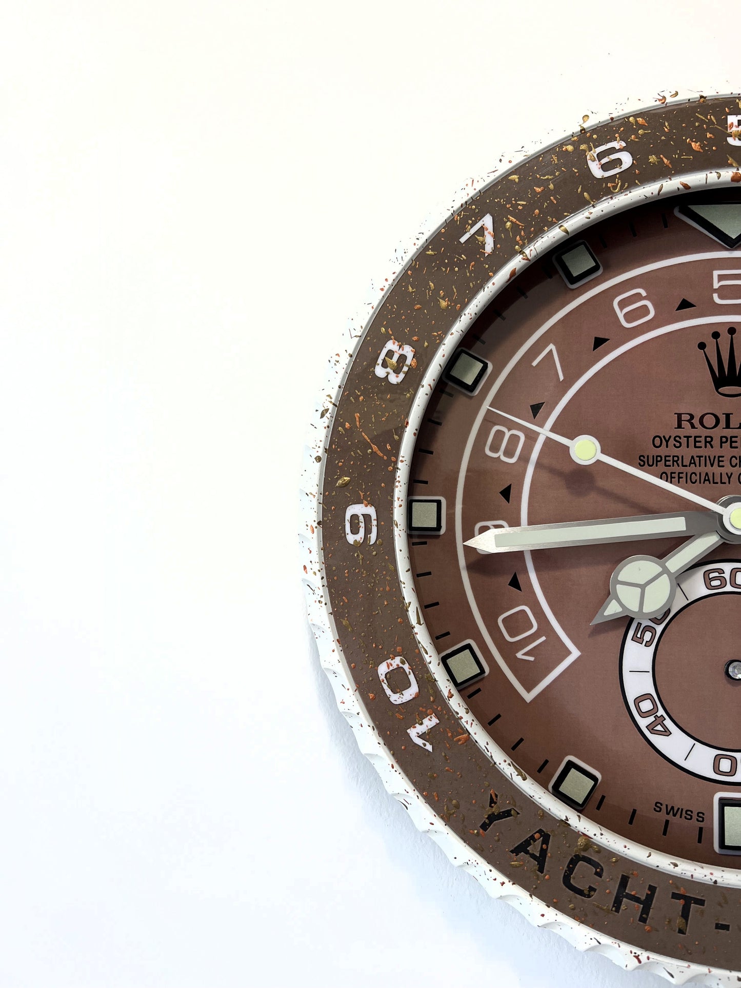 Orologio Yacht The Brown Mountain Custom da Parete X