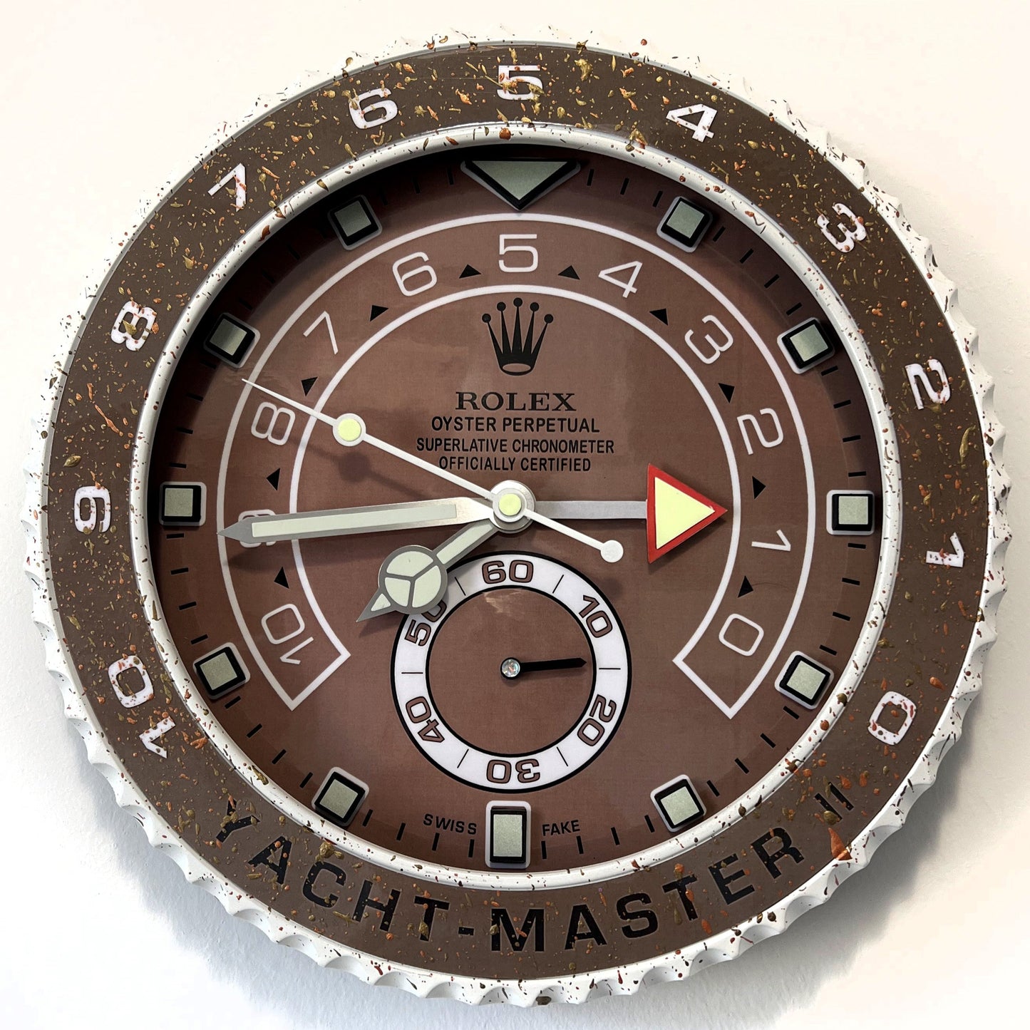 Orologio Yacht The Brown Mountain Custom da Parete X