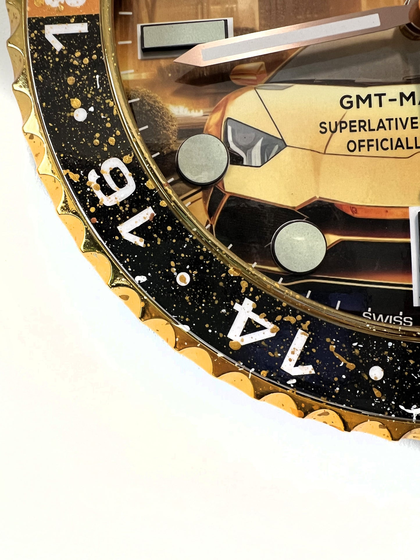 Orologio GMT The Lambo Custom da Parete X