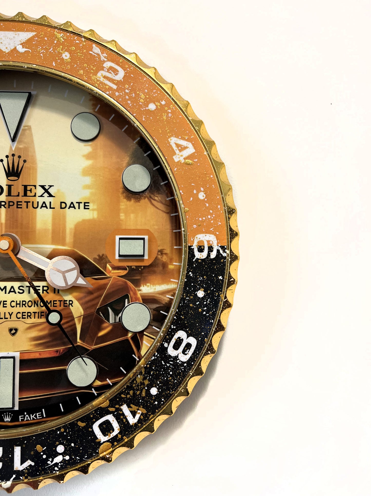 Orologio GMT The Lambo Custom da Parete X