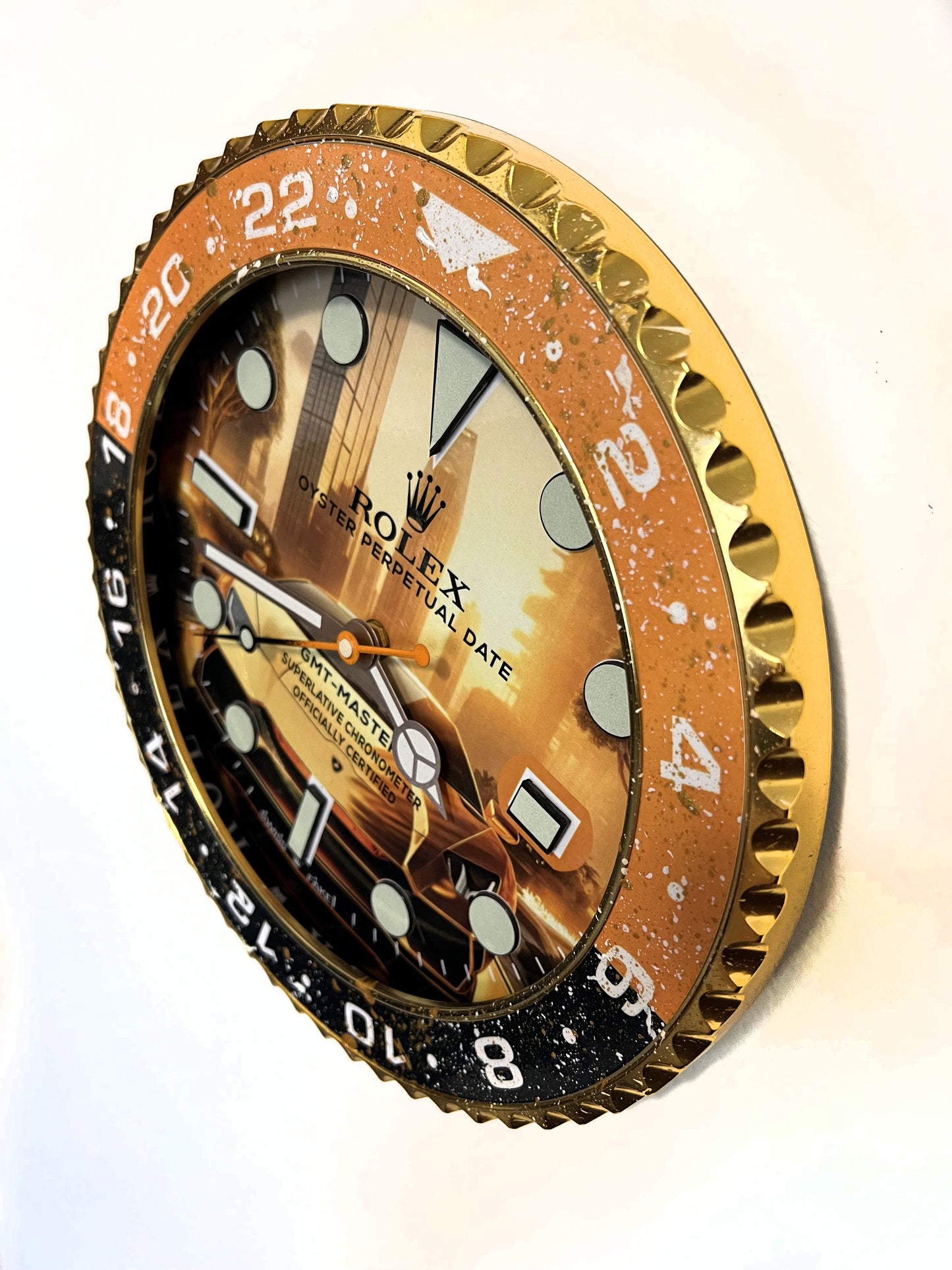 Orologio GMT The Lambo Custom da Parete X