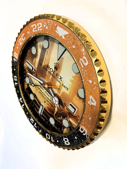 Orologio GMT The Lambo Custom da Parete X