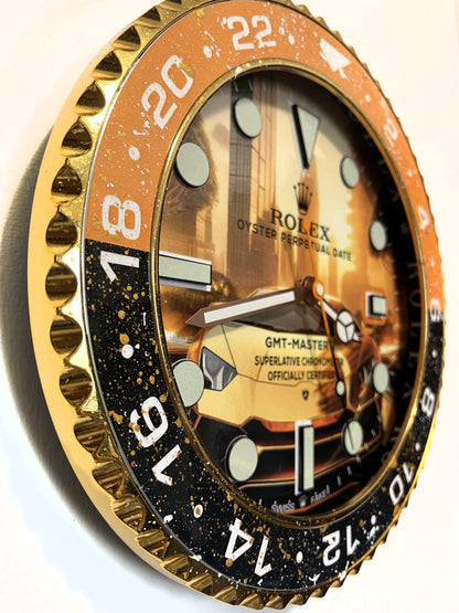 Orologio GMT The Lambo Custom da Parete X