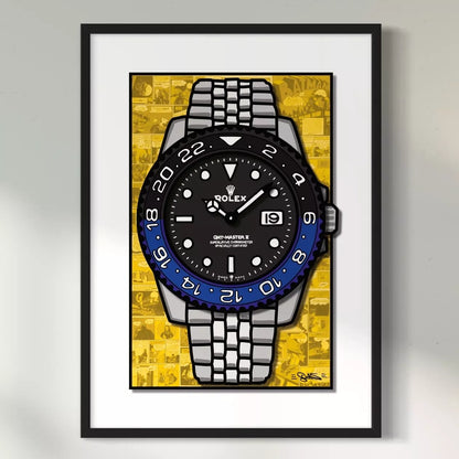 Quadro Bat's GMT (Opera d'arte 3D) X