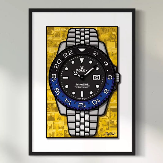 Quadro Bat's GMT (Opera d'arte 3D) X