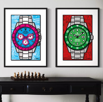 Quadro Pink Day (Opera d'arte 3D) X